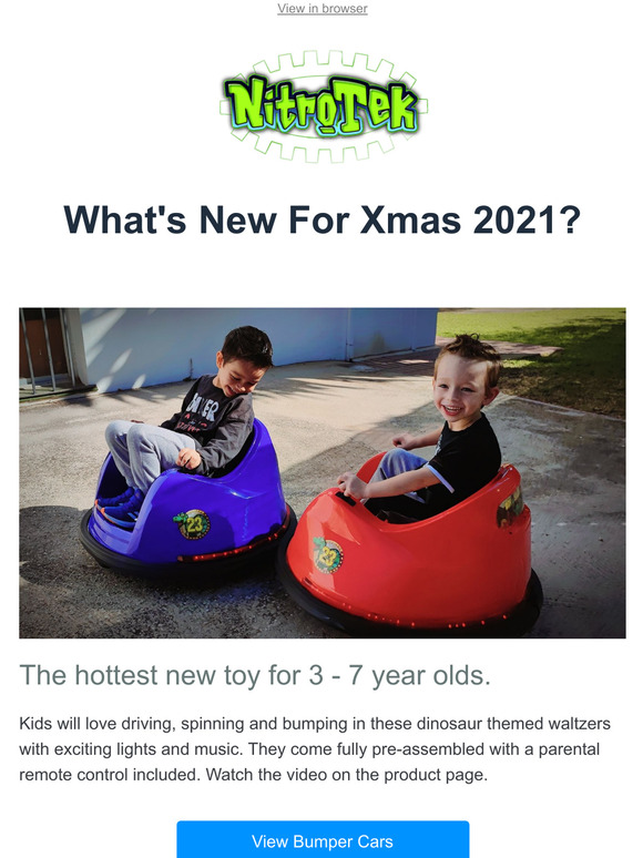 New In At Nitrotek For Xmas 2021