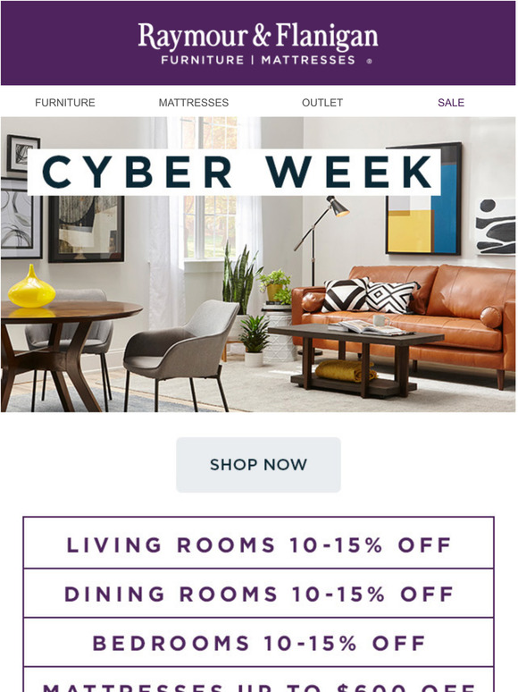 Raymour & Flanigan Our gift to you this seasonspecial pricing, easy