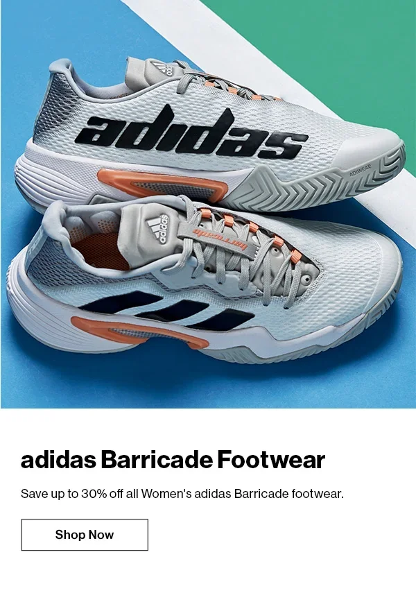 adidas Barricade Footwear