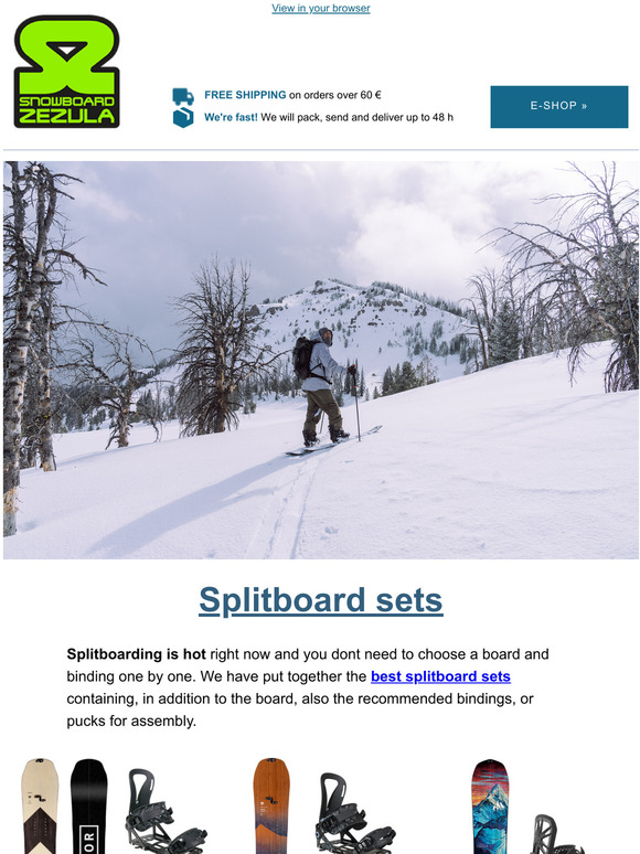 splitboard cyber monday