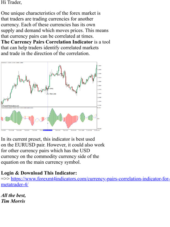 Forexmt4indicators: [Download] Currency Pairs Correlation Indicator For ...