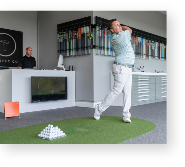 GOLF Custom club fitting, thanks to GOLF Milled