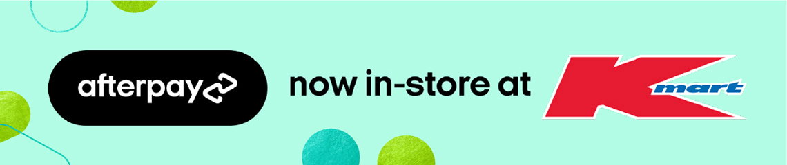 Afterpay now in store at Kmart
