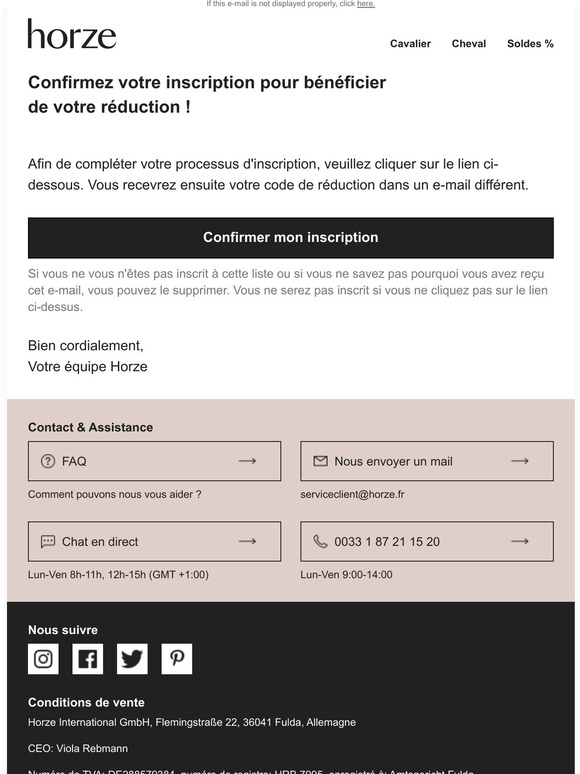 Vous n'tes qu' un clic de votre inscription
