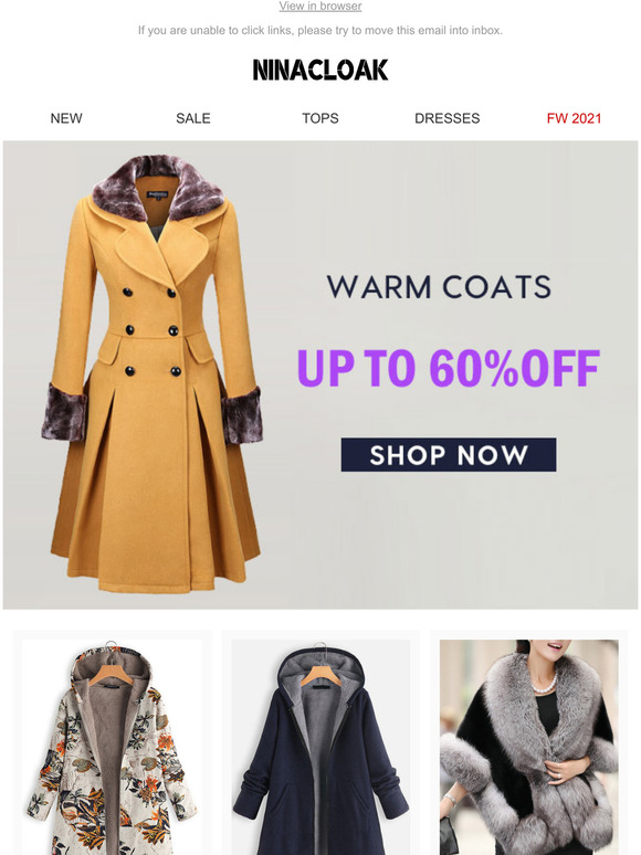 We just  these winter Warmers
