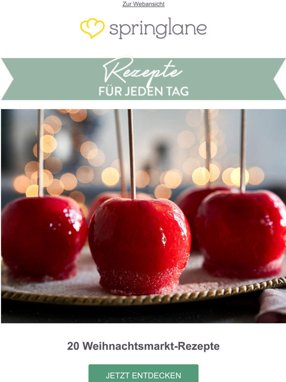 20 Weihnachtsmarkt-Rezepte