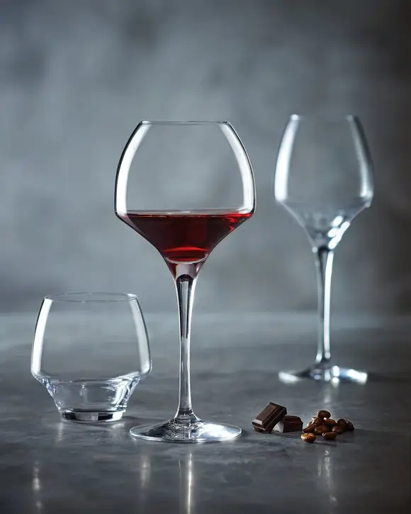 Rödvinsglas