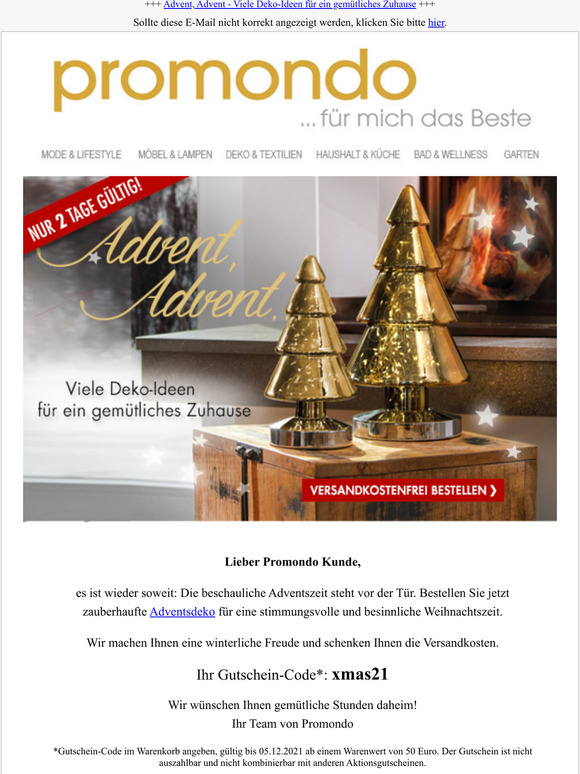 Nur 2 Tage gltig!