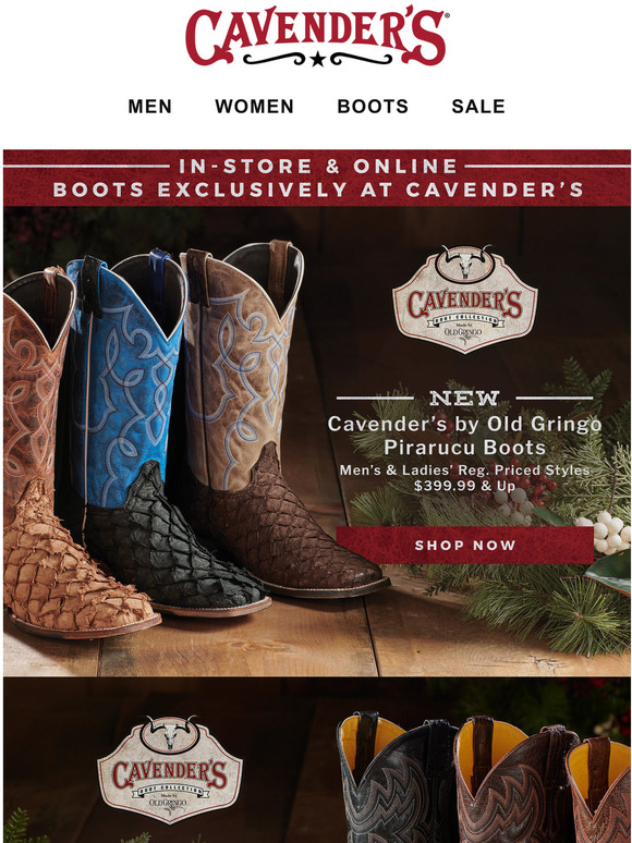 cavender's boot sale