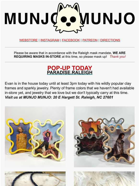 Pop Up Today 12-3PM: Paradise Raleigh!