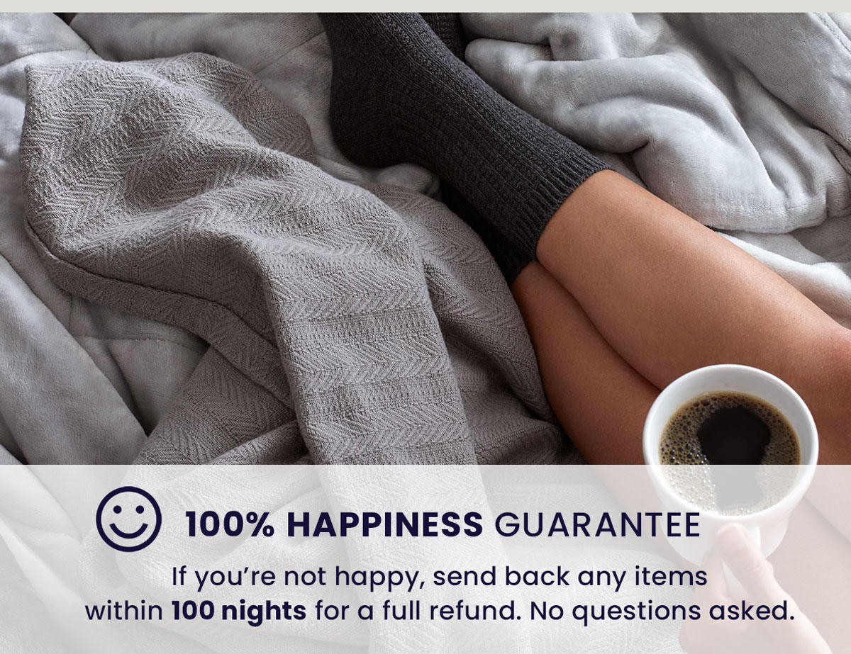 100% Happiness Guarantee