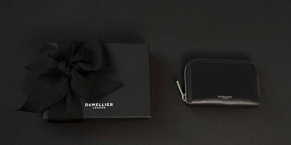 Midi Skye Wallet in Black