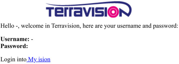Welcome in Terravision!
