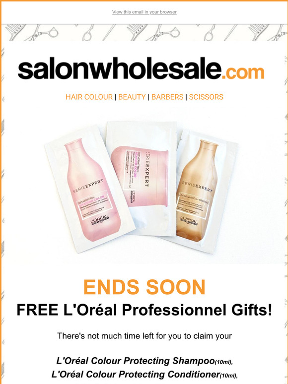 Don't Miss Out - Free L'Oreal Haircare Gifts 