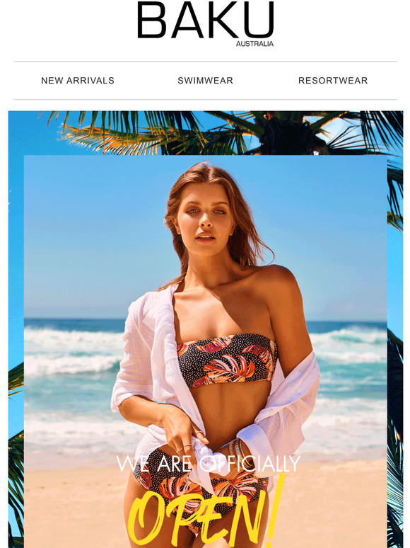 Baku NEW STORE OPENING Our new Miranda store has officially opened