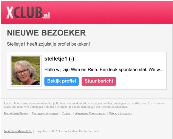 Je hebt bezoek gehad van stelletje1!