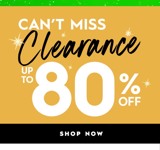 Up To 80% Off | Shop Clearance
