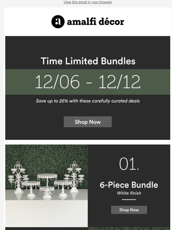 Cake Stand Sets   Up to 25% Off