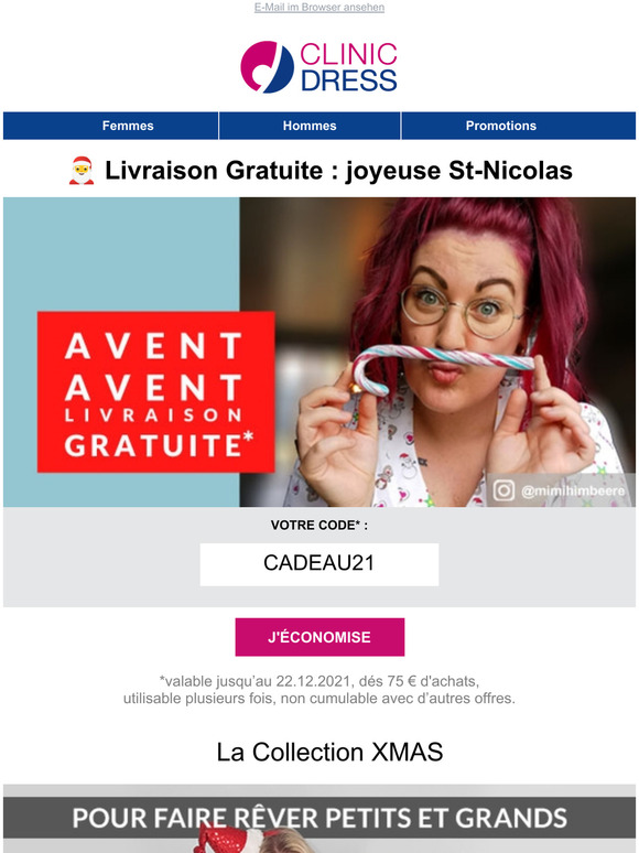  Livraison Gratuite : joyeuse St-Nicolas