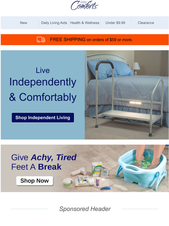 Easy Comforts Resources for Independent Living Milled