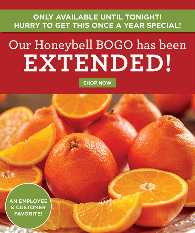 Hale Groves Reserve your Honeybell BOGO Best Crop in Years! Milled