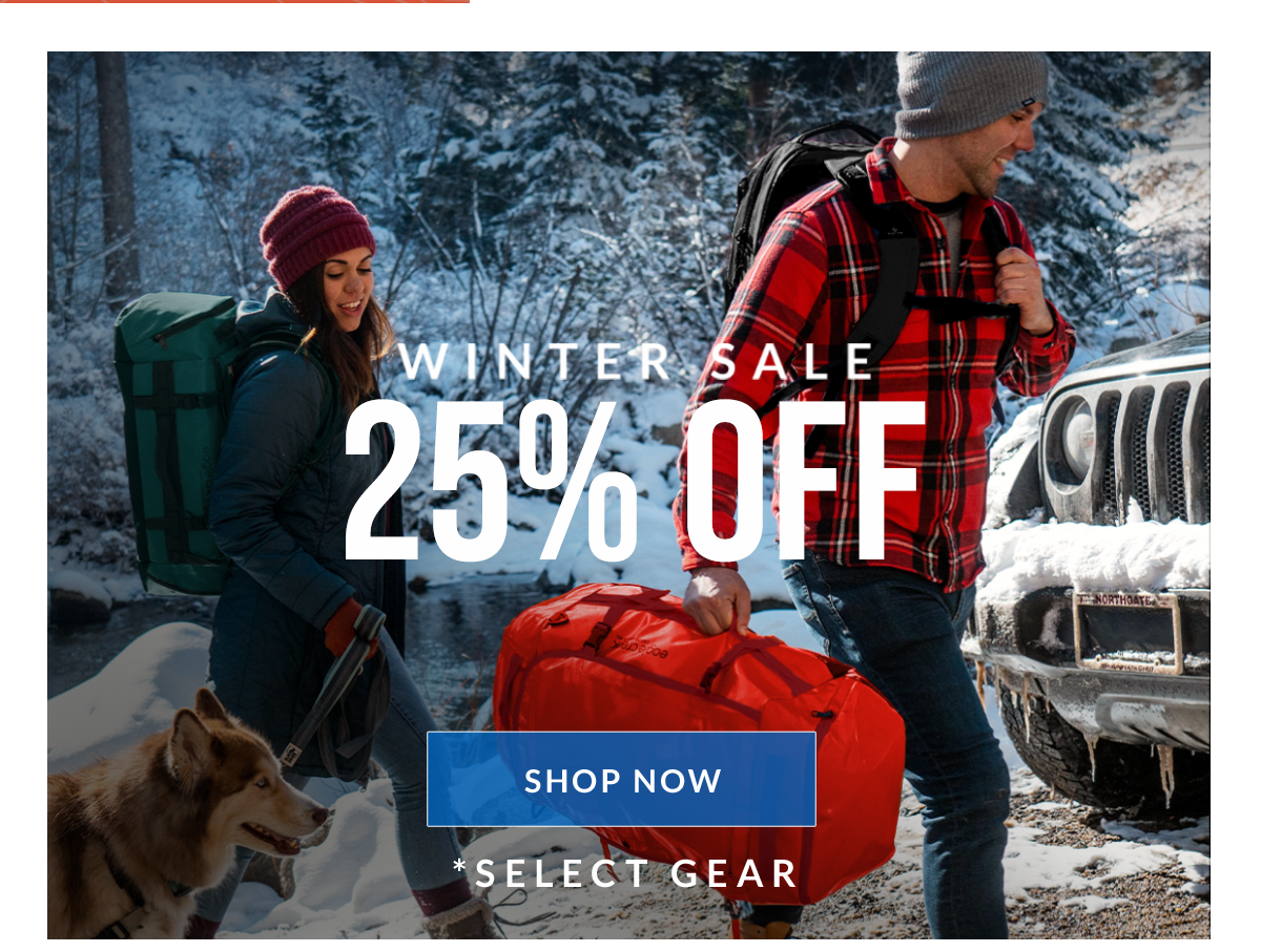25% OFF Winter Sale - Shop Now