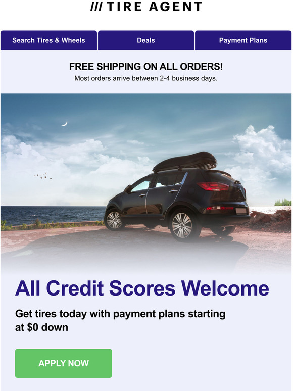 Tire Agent Easy Payment Plans For New Tires Milled