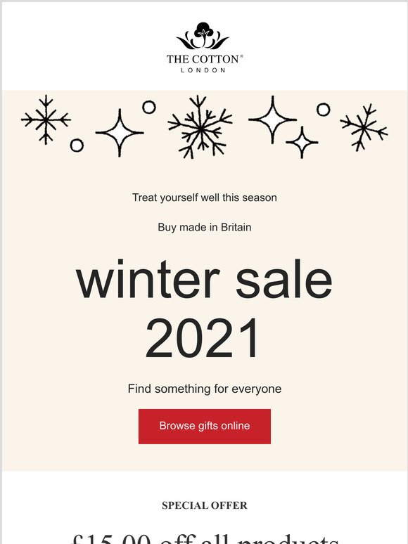 Winter sale 2021