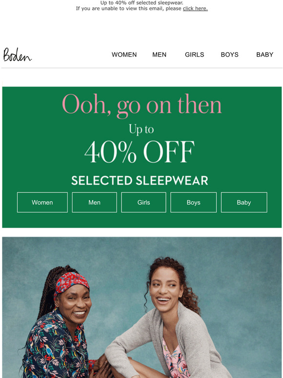 Boden Email Newsletters Shop Sales, Discounts, and Coupon Codes