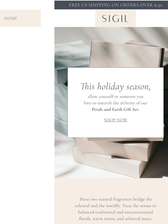 The Petals and Earth Gift Set