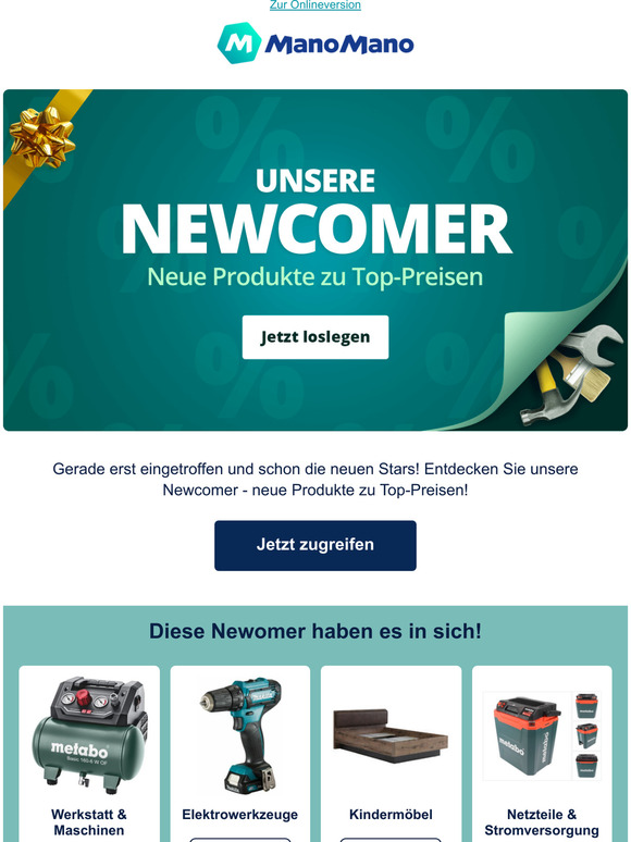 Entdecken Sie unsere Newcomer