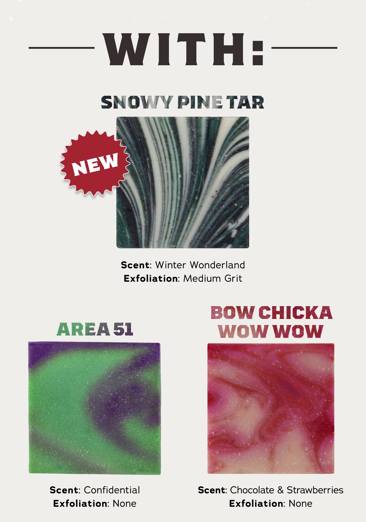Dr. Squatch: NEW: Snowy Pine Tar