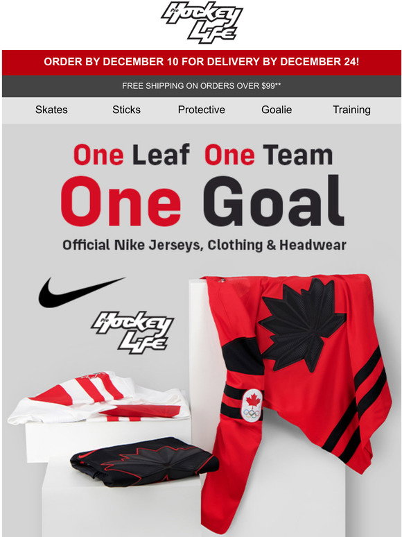 Pro Hockey Life: [Now Available] 2022 Nike Team Canada Collection