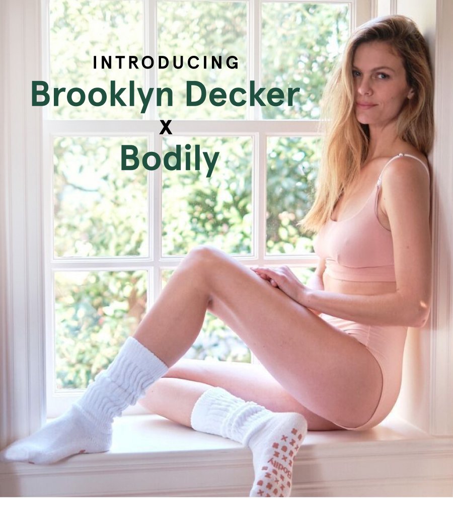 Bodily: This bra feels like boob clouds - Brooklyn Decker