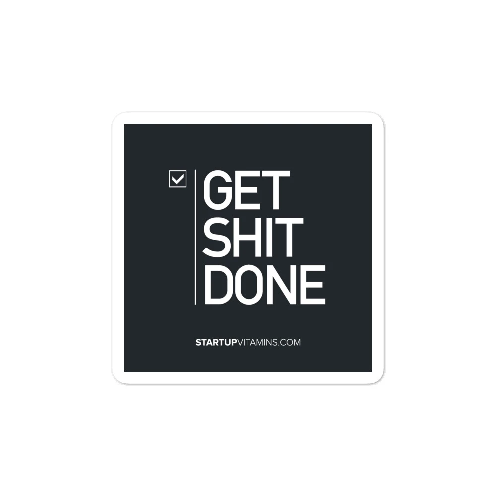Sticker "Get shit DONE"