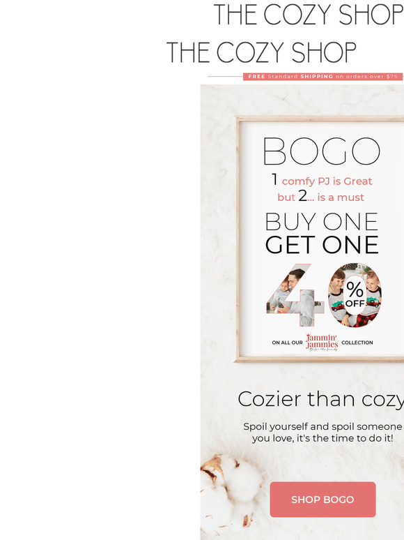  Jammin' Jammies Promo! Buy One Get One 40% OFF