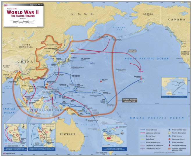 Maps.com: 80th Commemoration of Pearl Harbor Remembrance Day | Milled