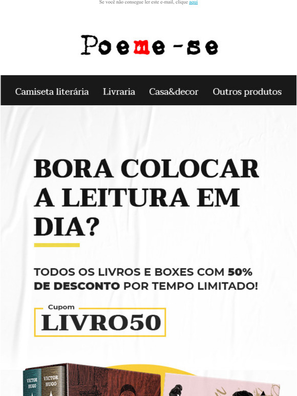 Bora colocar a leitura em dia?