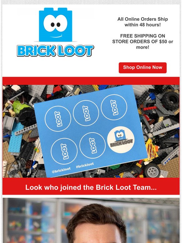  Look who joined the Brick Loot Team