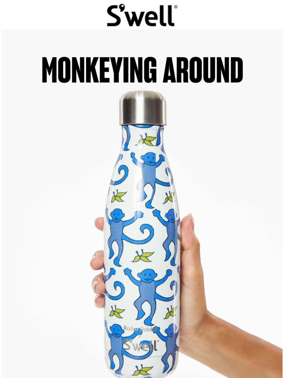 Monkey S'Well Bottle | Roller Rabbit