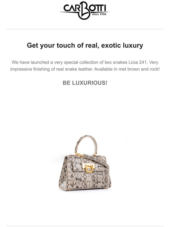 Make the real luxury yours!