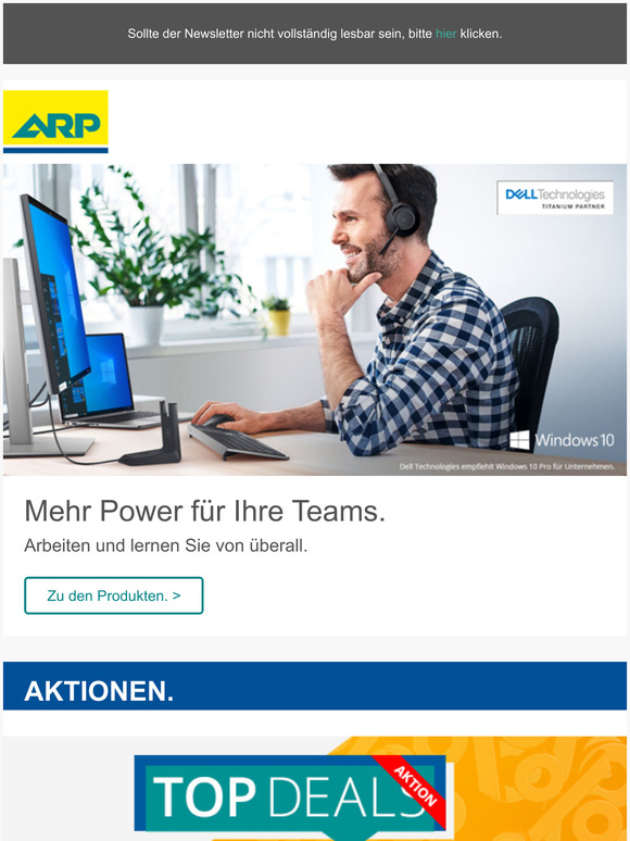 ARP: Highlights der Woche