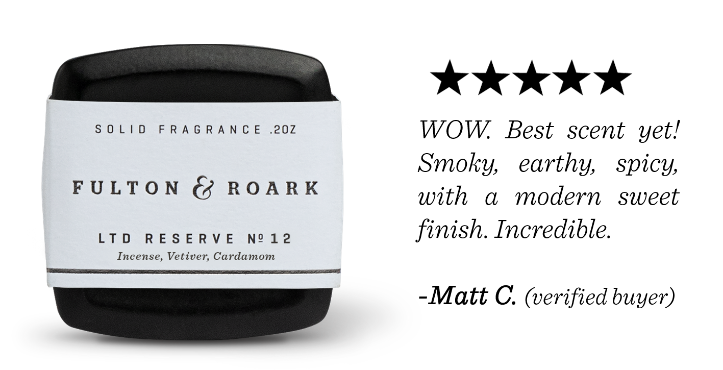 Best fulton discount and roark scent