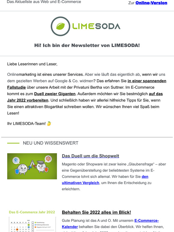 Ein spannender Fall und das Gigantenduell im E-Commerce 