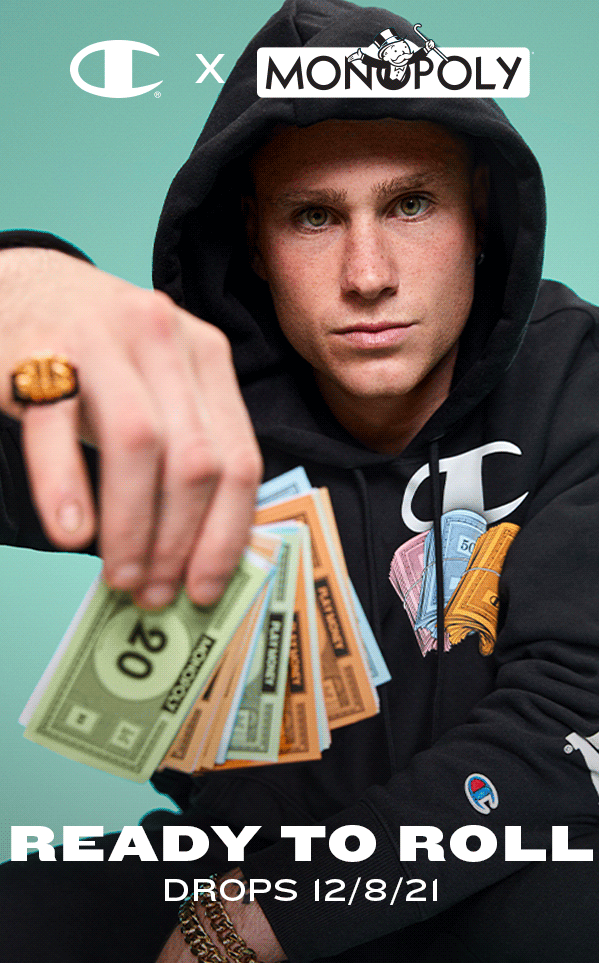 Champion Sneak Peek Start Game Night Early! Champion X Hasbro Milled