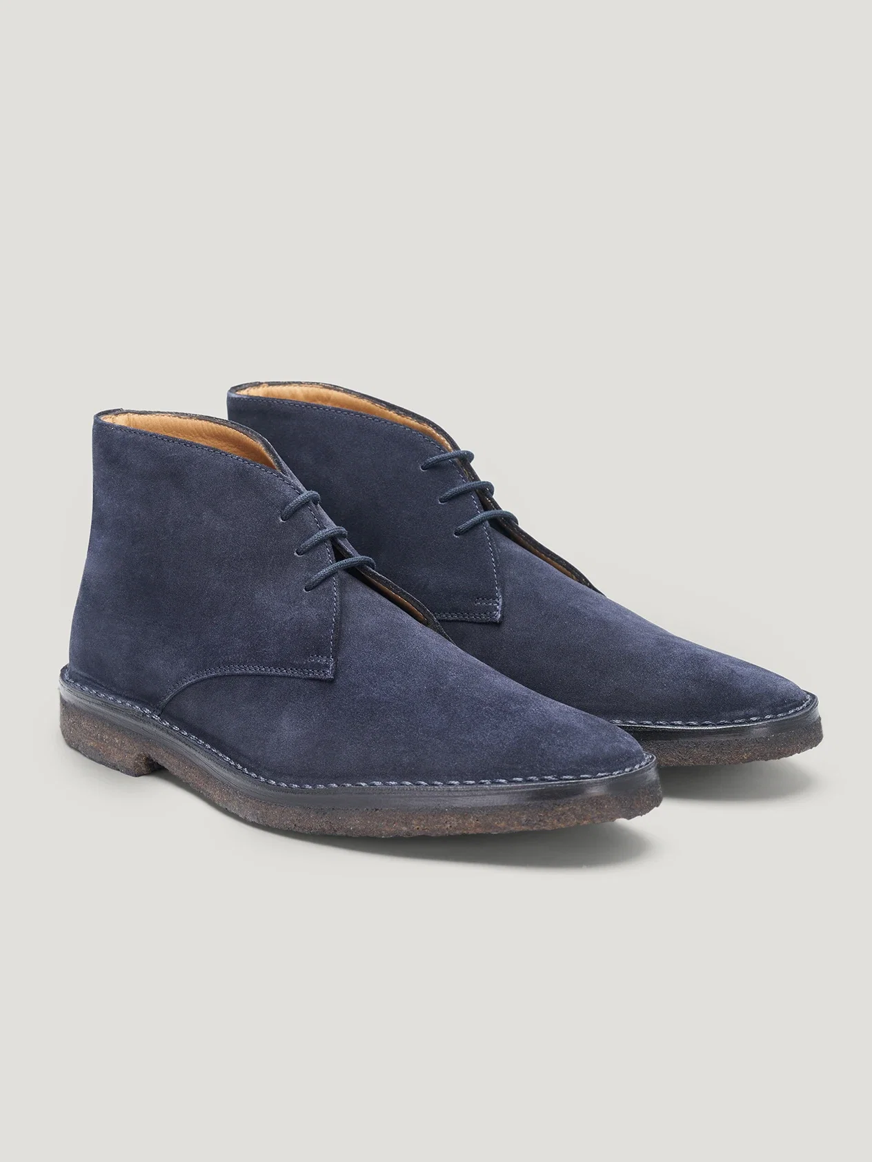 Image of Navy High Car Boots