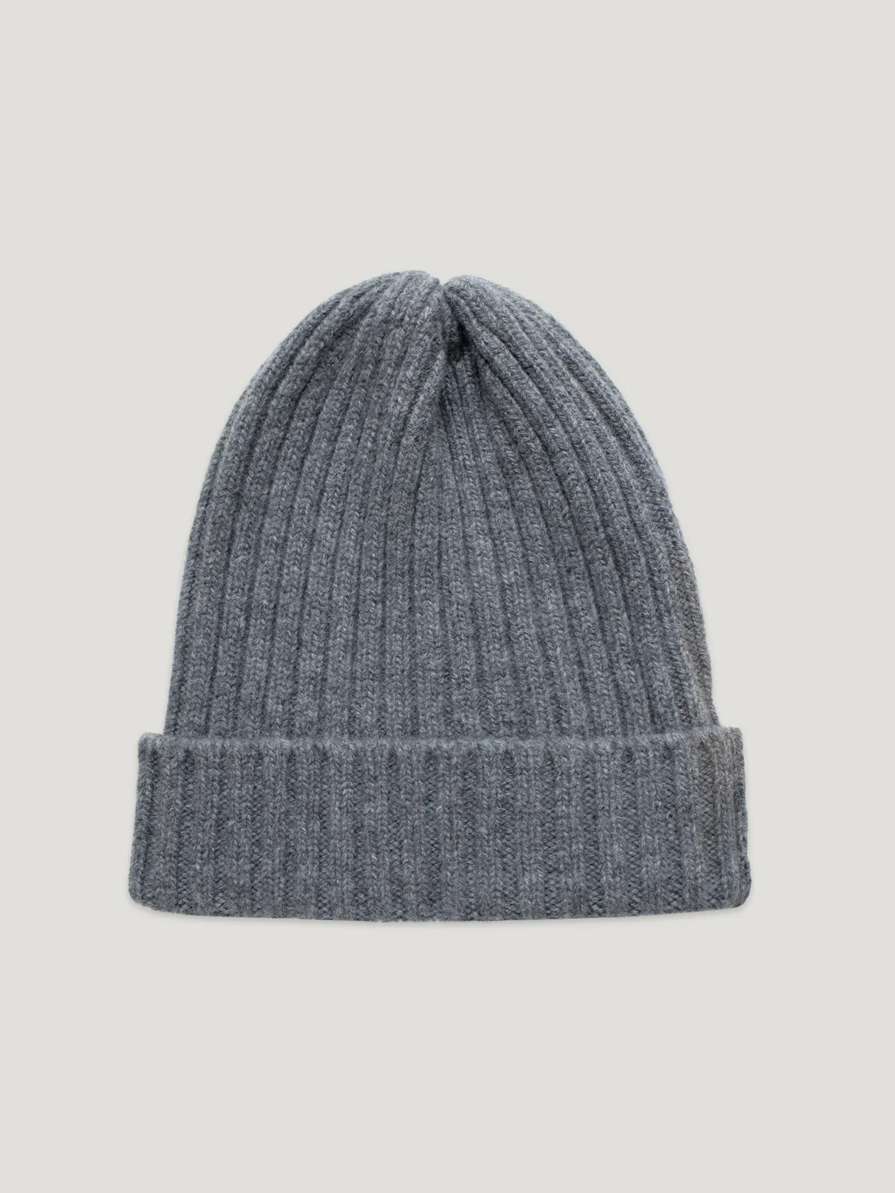 Image of Grey Cashmere Mix Beanie