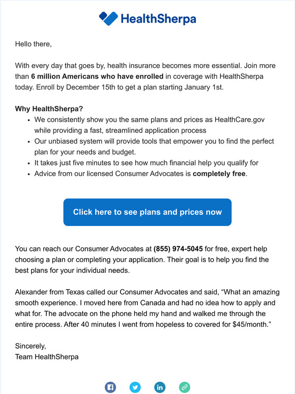 Why more than 6 million Americans have enrolled with HealthSherpa