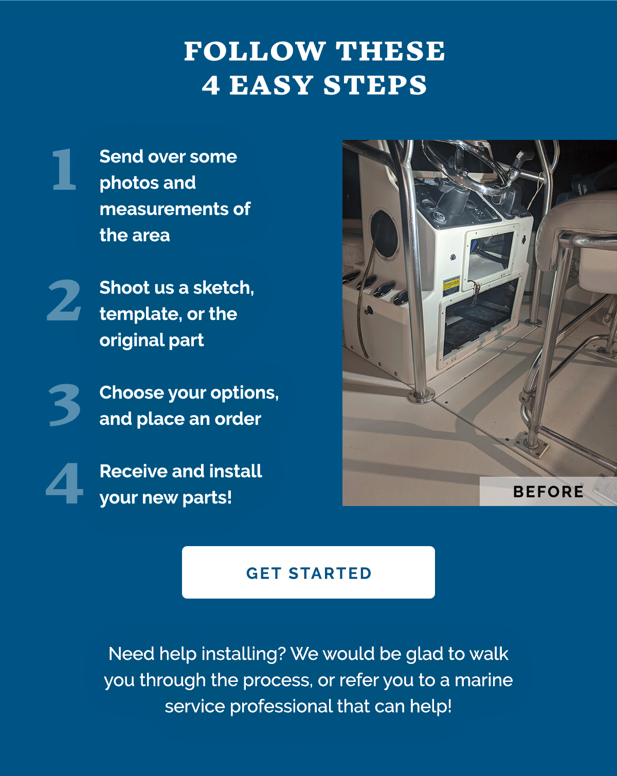 Boat Outfitters Customize your boat, just the way you like Milled