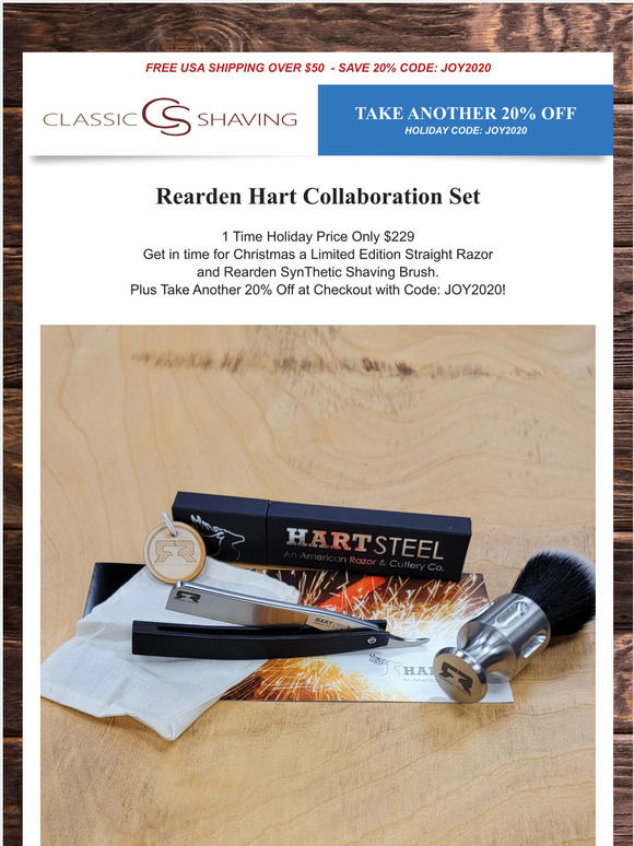  Rearden & Hart Limited Edition Razor